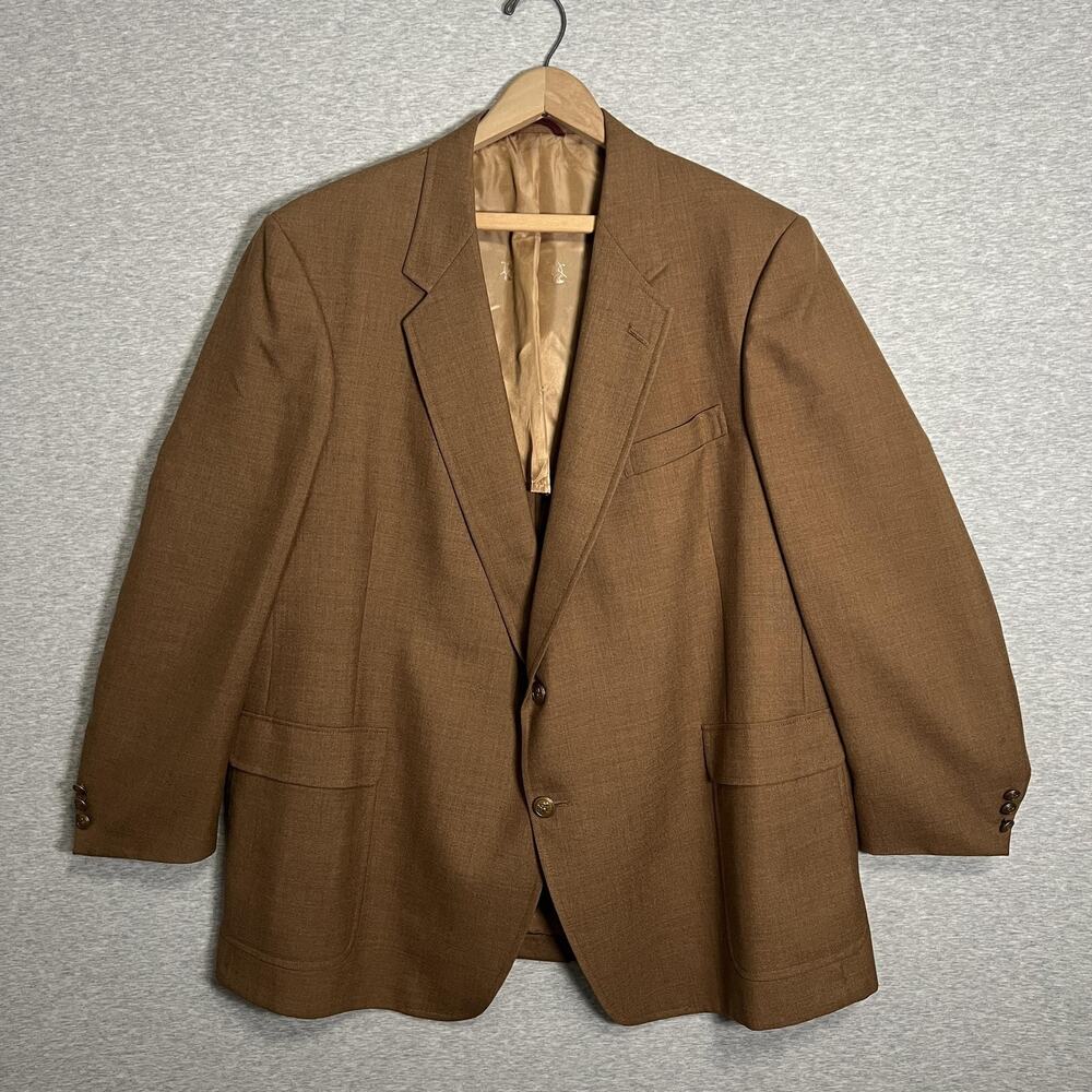 Vintage Hart Schaffner Marx Blazer Mens 46 48 Jack Nicklaus Golden Bear Golf 90s